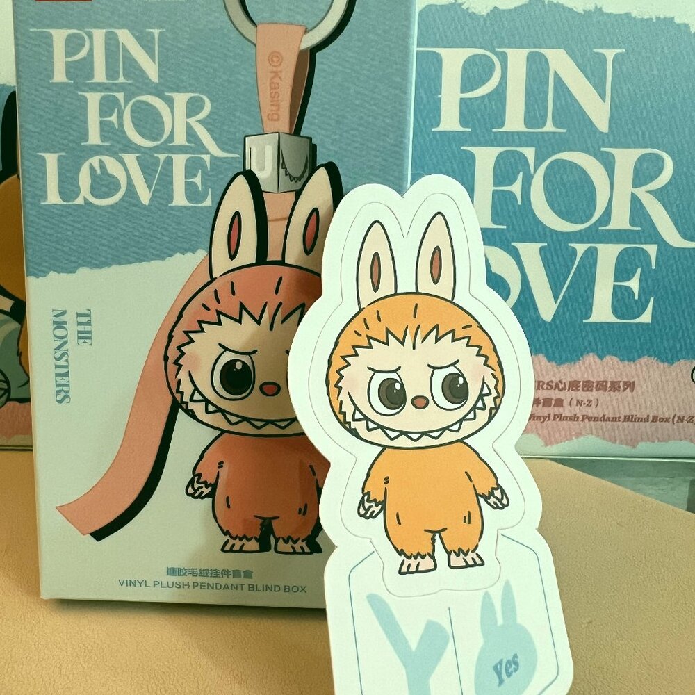 LETTER Y THE MONSTERS Pin for Love Series ✅IN STOCK